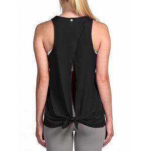 Yogalicious tie back tank